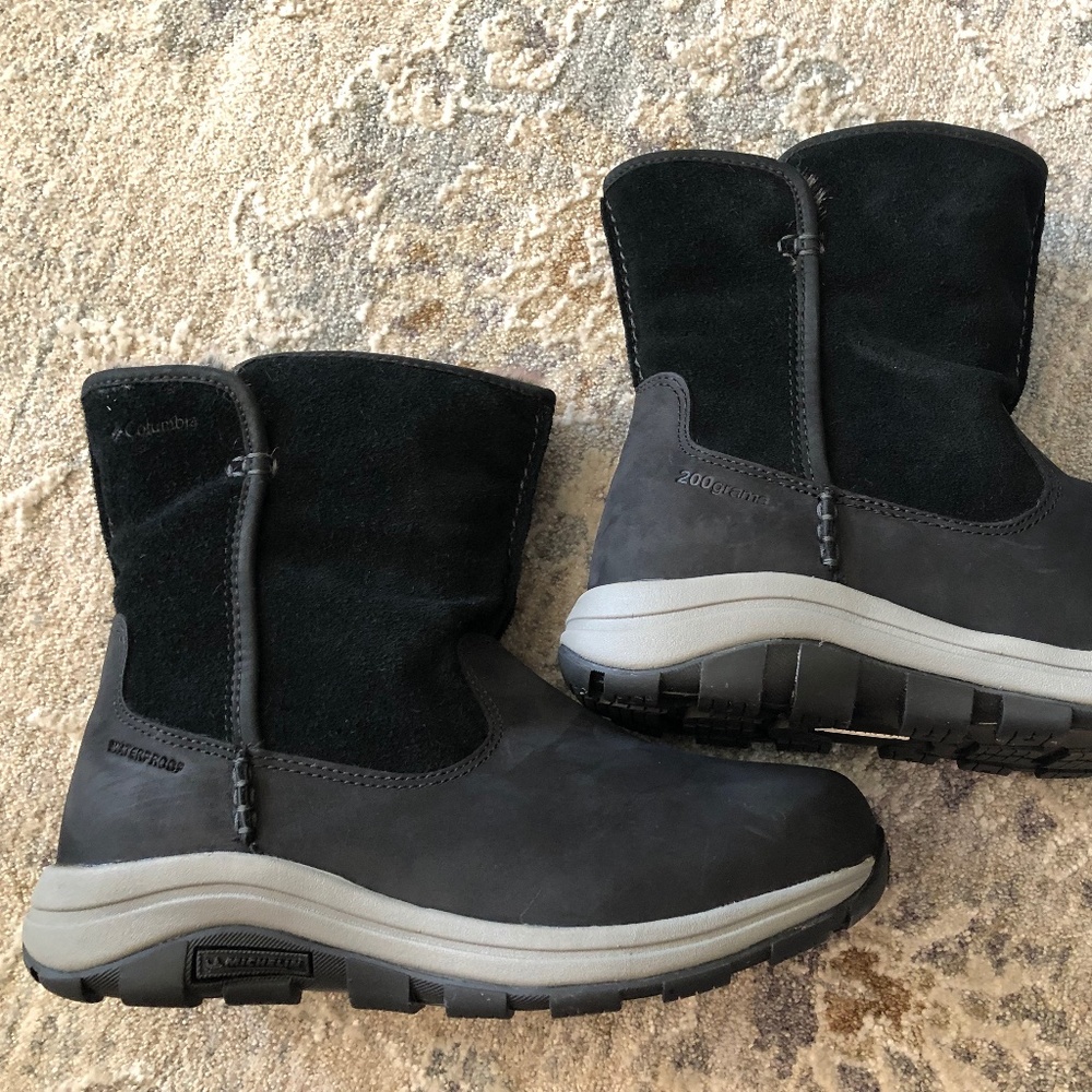 Women's Columbia Bangor Slip Omni-Heat Ankle Boot, size 6.5